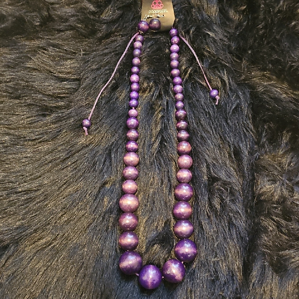 Paparazzi Radiant Purple Kids Necklace